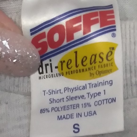 US Military US Air Force Work out Shirt in Size Women's Small - Picture 3 of 8